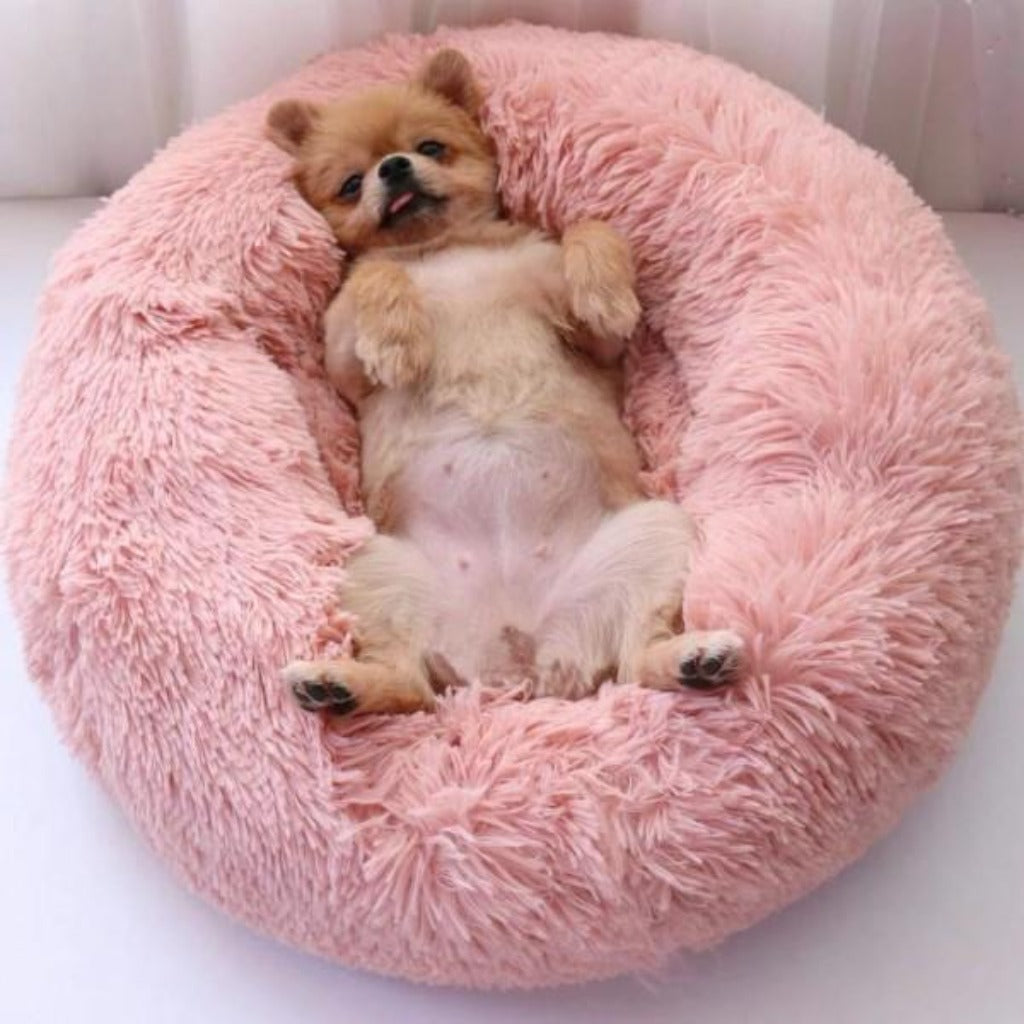 Pink Pet Calming Bed