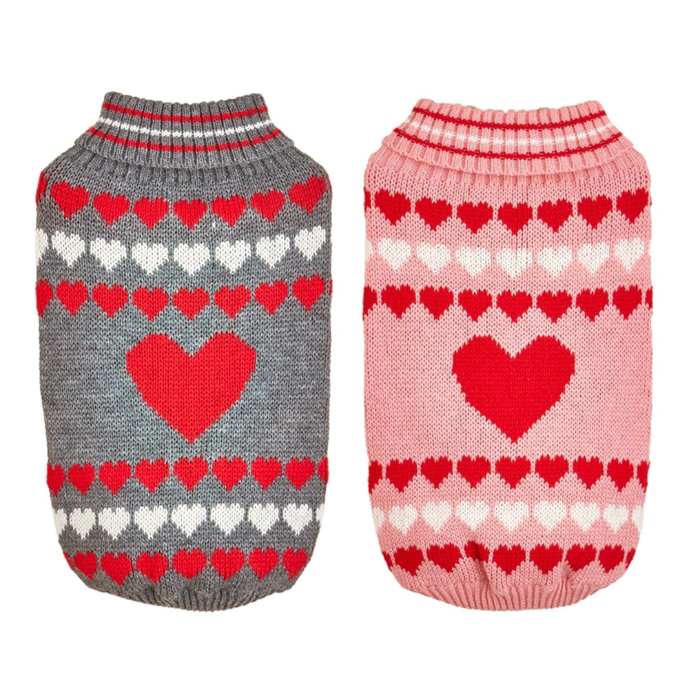 Dog Hearts Sweater