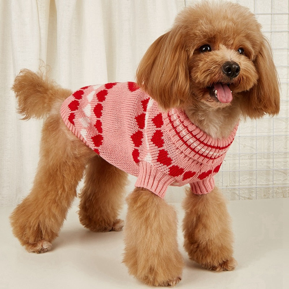 Dog Hearts Sweater