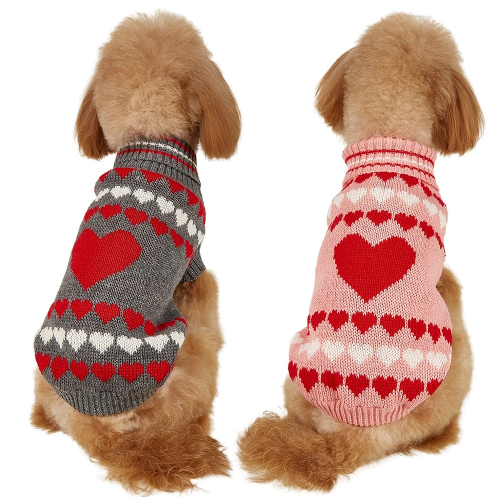 Dog Hearts Sweater
