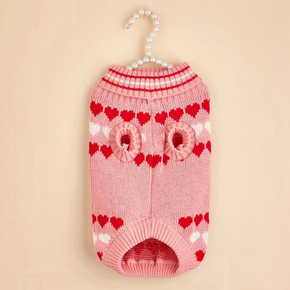 Dog Hearts Sweater