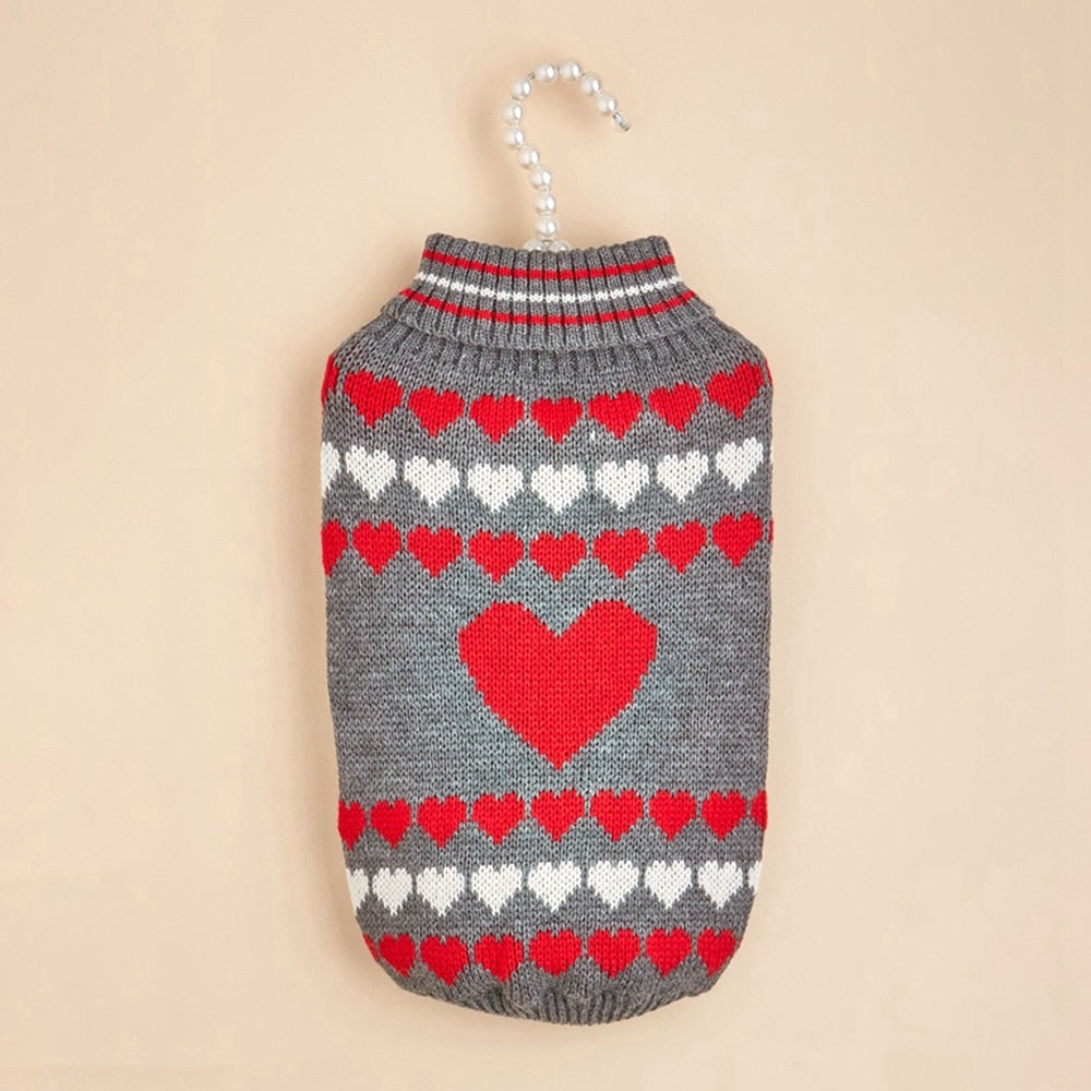 Dog Hearts Sweater
