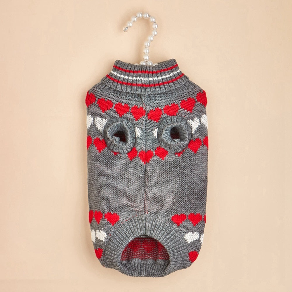 Dog Hearts Sweater
