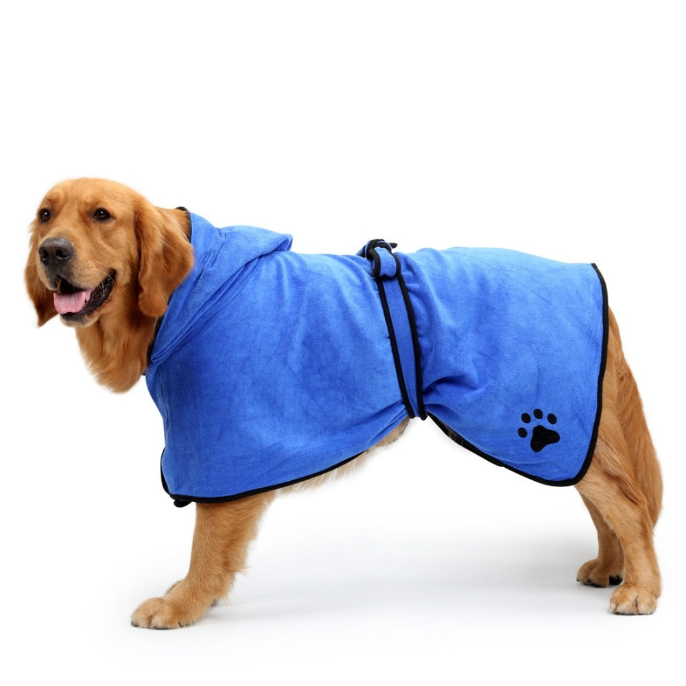 Deluxe Dog Bathrobe - The Happy Cerberus