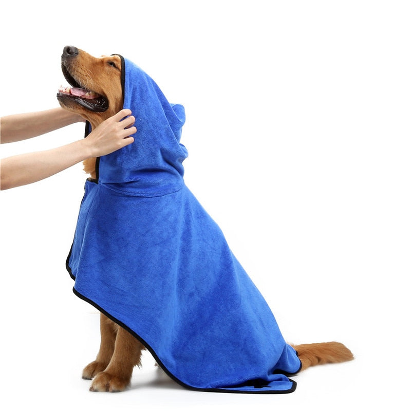 Deluxe Dog Bathrobe - The Happy Cerberus