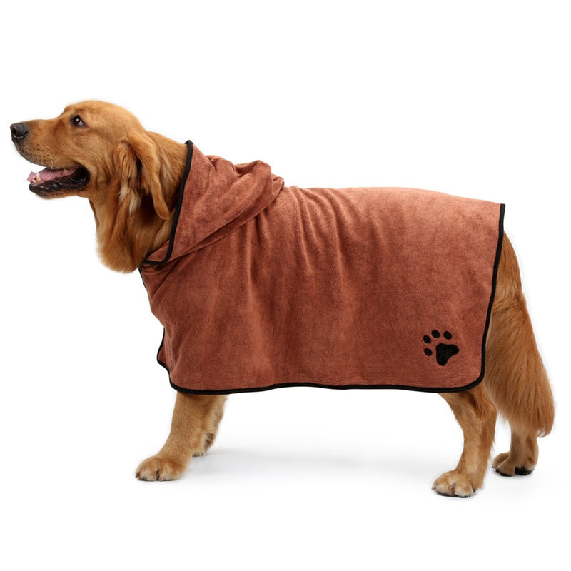 Deluxe Dog Bathrobe - The Happy Cerberus